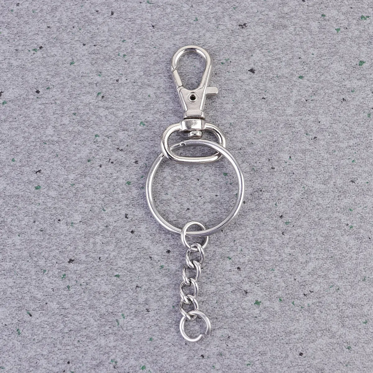 

100Pcs Keychain Accessories Set Includes Hooks Jump Rings Tassel Pendant Perfect for DIY Key Pendant Bag Phone Hanging Key Hook