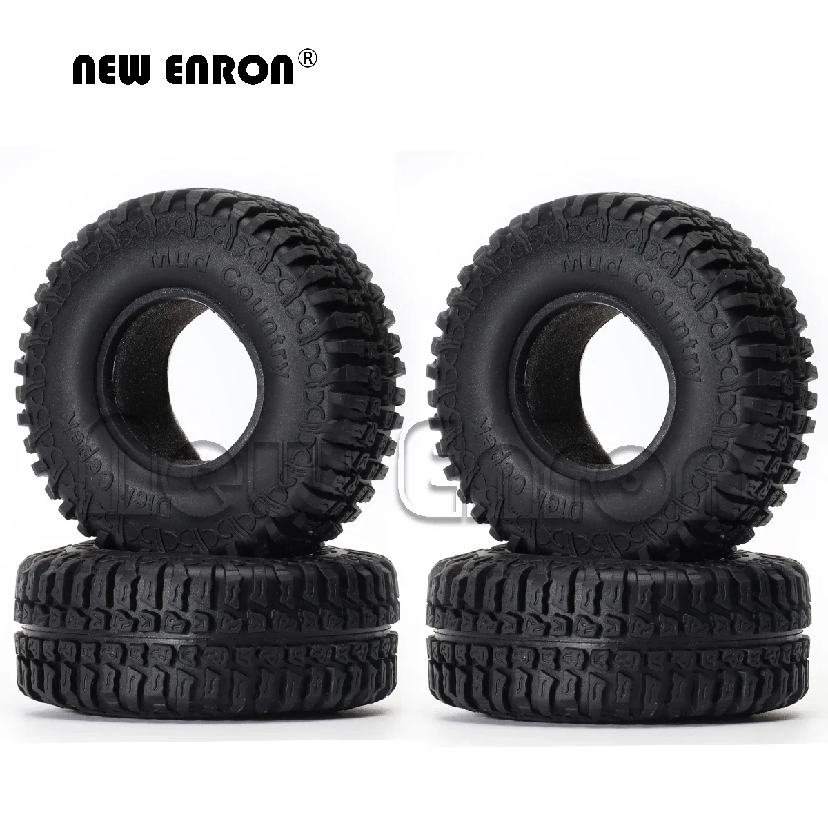 1.9 "Legering 56*44*30 Beadlock Wielen Hub Velgen Banden voor RC Axiale SCX10 Traxxas TRX-4 Tamiya CC01 jimny 1/10