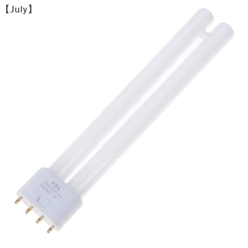 กรกฎาคมหลอดฟลูออเรสเซนต์ 18W 24W 36W หลอดประหยัดไฟ CFL 4 Pins Twin-Tube หลอดไฟประหยัดพลังงาน H หลอดสีขาว
