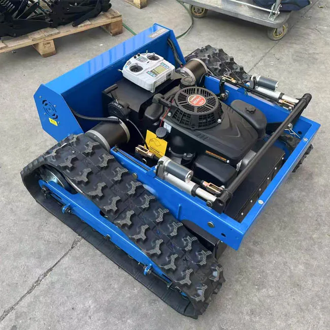 

MOWER Battery Grass Remote Control Lawn Mower Crawler RC Mower With Track
