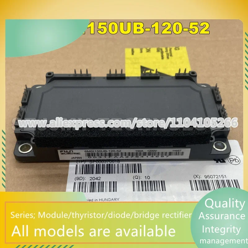 

6MBI150UB-120-52 6MBI180VB-120-50 6MBI75S-120 6MB75S-120-50 6MBI75S-120-52 New Module