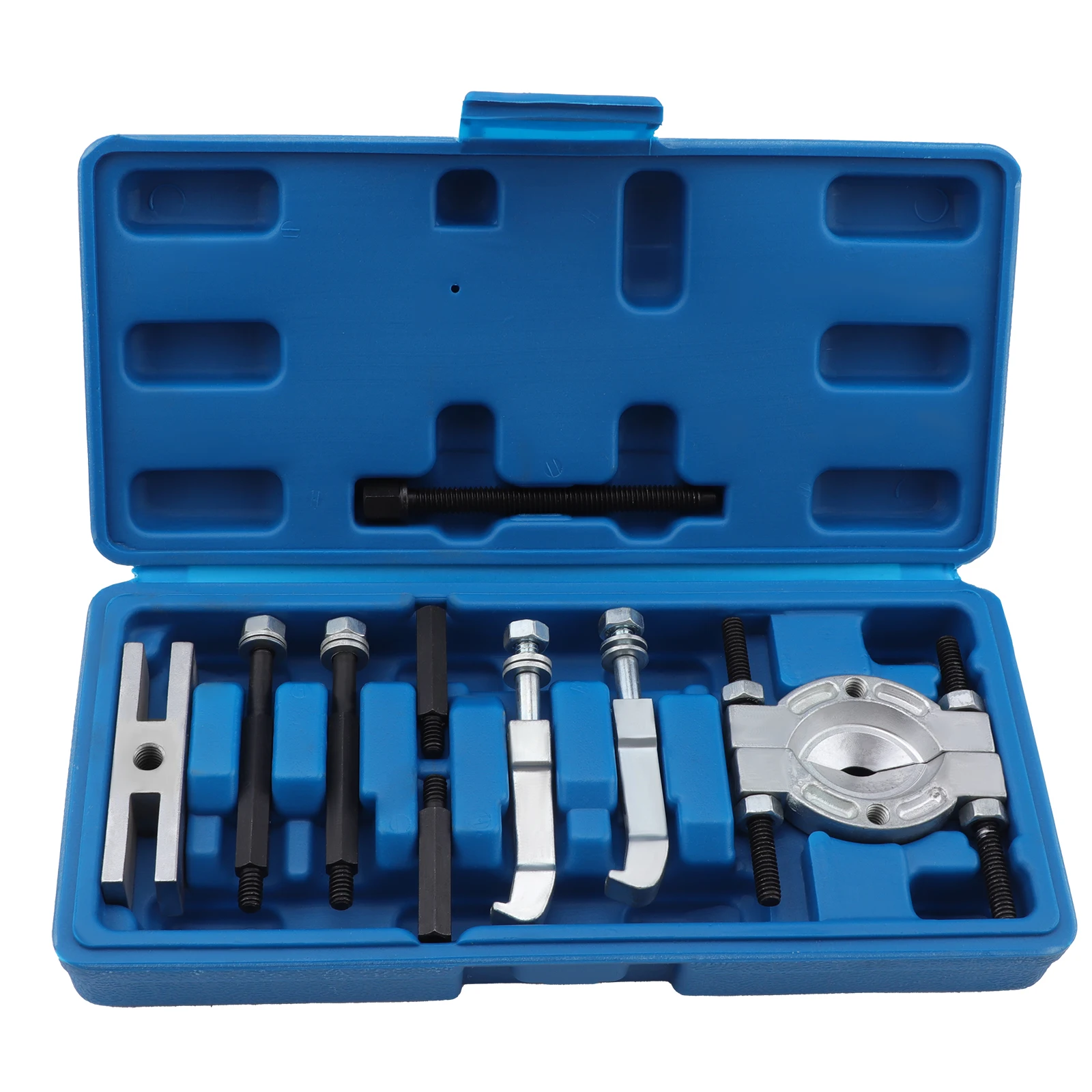 9Pcs/Set Universal Bearing Extractor Puller Bearing Removal Tool Repair Remover Kits for Gear Pinion Wheel Hub Bearing Separator