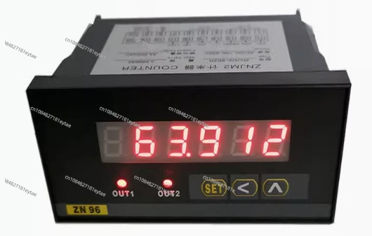 Multifunction Tachometer Line Speed Meter Output 0-10V, Input Pulse Signal ZNZS2-6E1R1A