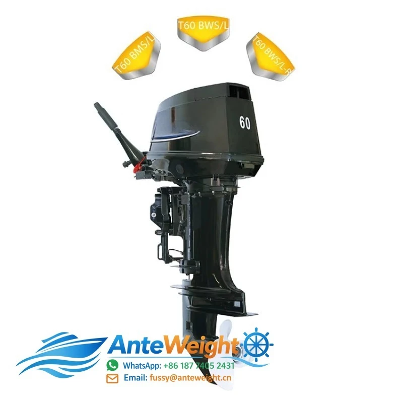 For Yama Bisi 2 Stroke 60HP High Performance Inboard Engine New Speed Boat Outboard Engine
