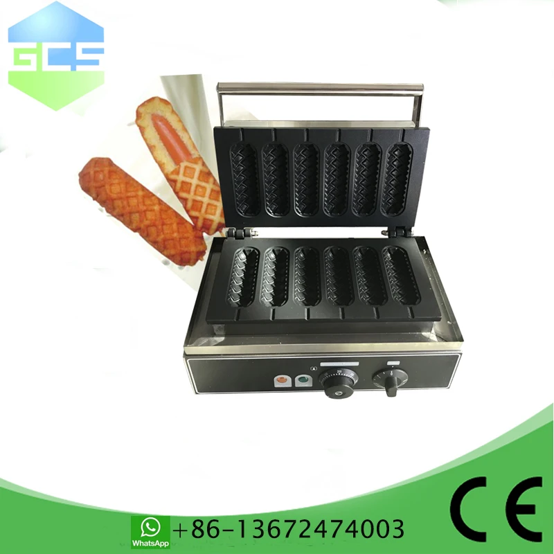 Kostenloser versand Elektrische gemischt typ Corn form von hot-dog-grill/Corn ofen/heißer gog am stiel waffeleisen /mais wurst maschine/