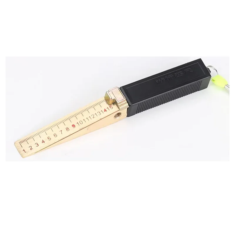 

SOFT-0.2Mm Wedge Shaped Vernier Feeler Gauge Inspection Flatness Measuring Tool For House Engineering