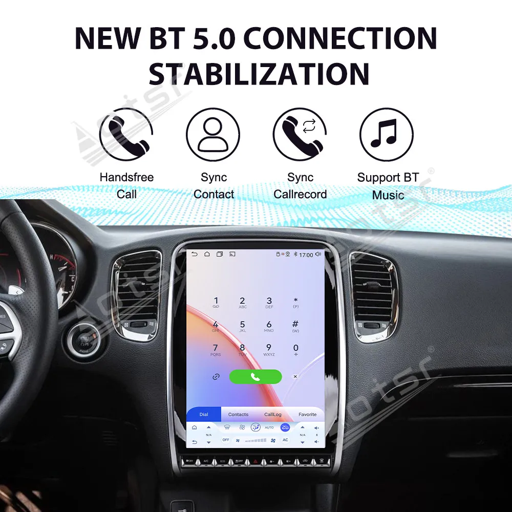 

14.5 Inch Dash Touch Screen Car Radio For Dodge Durango 2014-2020 GPS Navigation Stereo Multimedia Play CarPlay Android Auto 4G