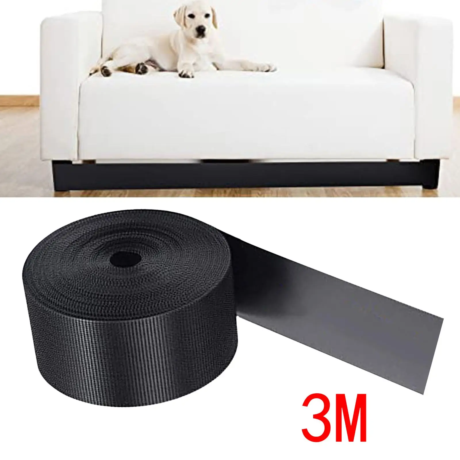 Multipurpose Under Sofa Toy Bumper Adjustable Durable Bumper Guard Barrier for Home Bedroom Sliding Sofas Bed Couch