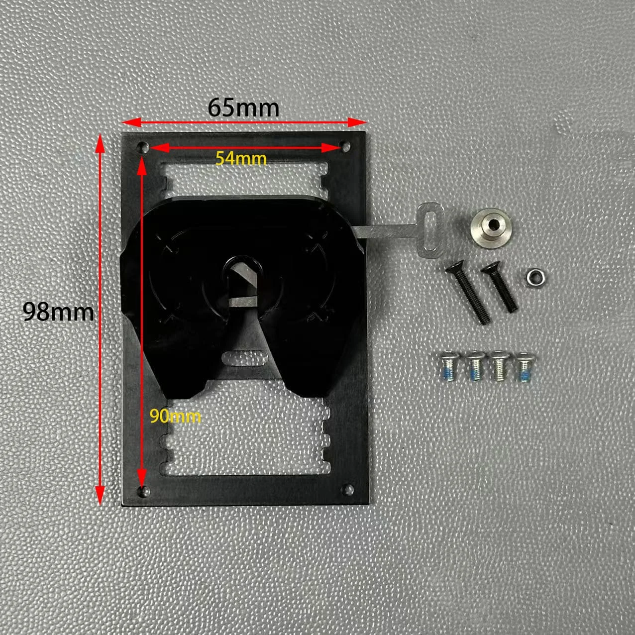 RC 1/14 Truck Metal Fifth Wheel Base MP-01 For Tamiya LESU 1 14 Rc Radio Control Tractor Truck Parts Accessories