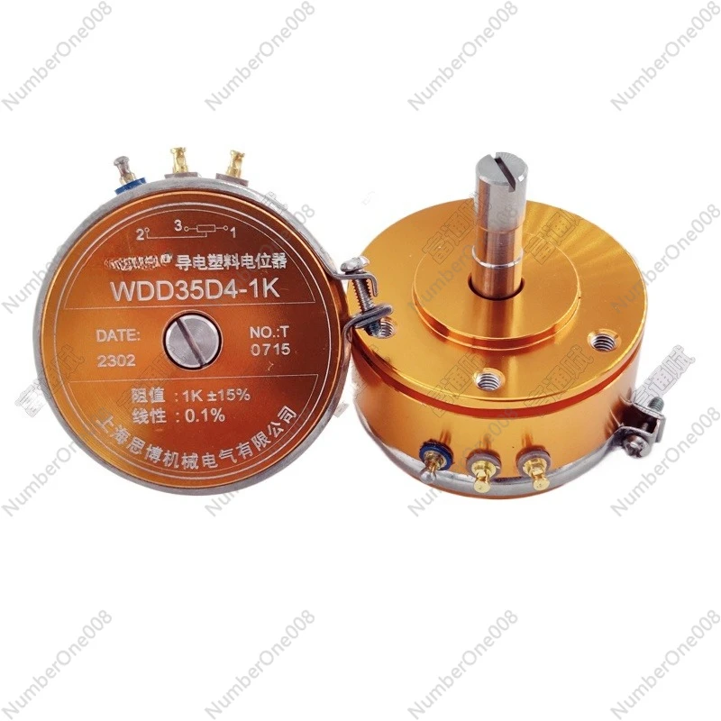 

Проводящий пластиковый потенциометр WDD35D4-1K 2K 5K 10K Линейный 0,1%