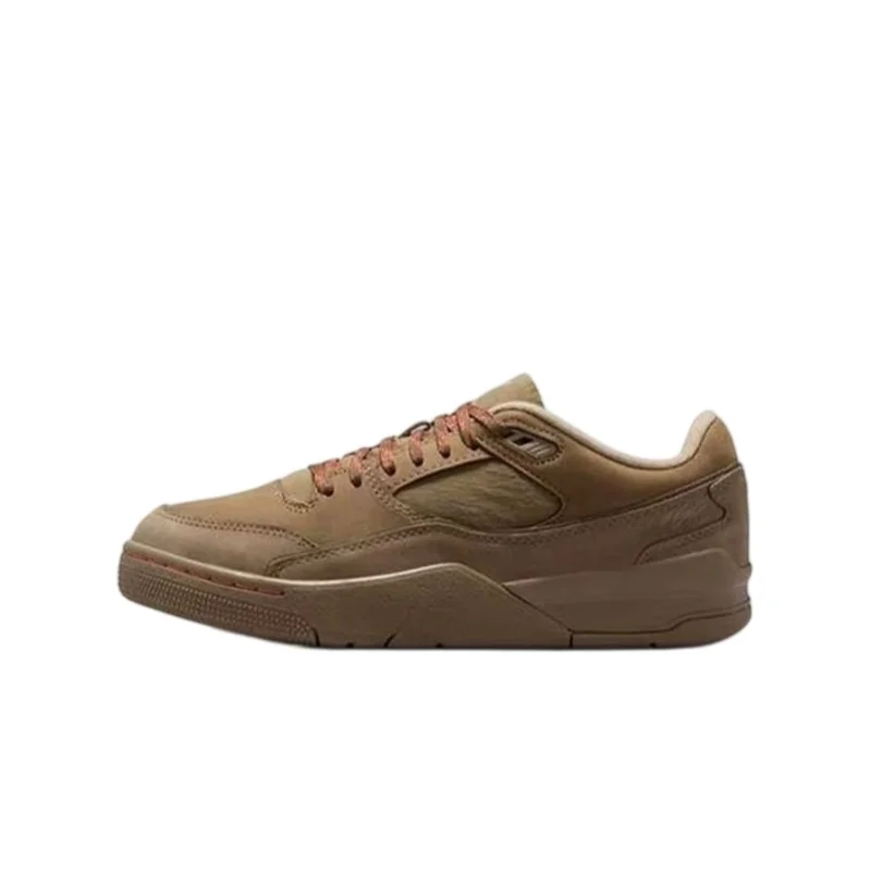 Nike Original Jordan FLIGHT COURT SE Lace-Up Round Toe Classic Comfortable Low-Top Sneakers Men’s and Women’s IB4414-300
