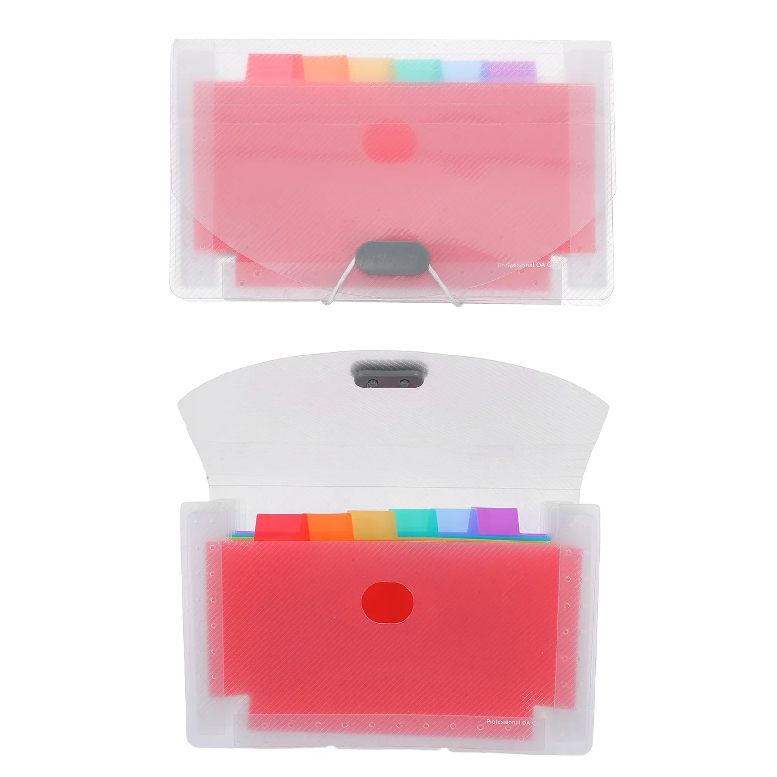 

Transparent Waterproof Document Bag Large Capacity Office File Organizer Folder Document Case for Ticket Receipt Storage