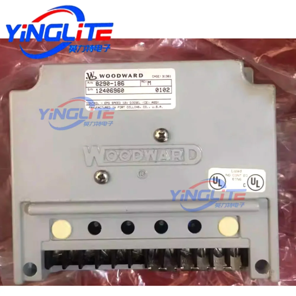 WOODWARD Governor 8290-184 Speed Controller 15454679 Control Module 8290-186