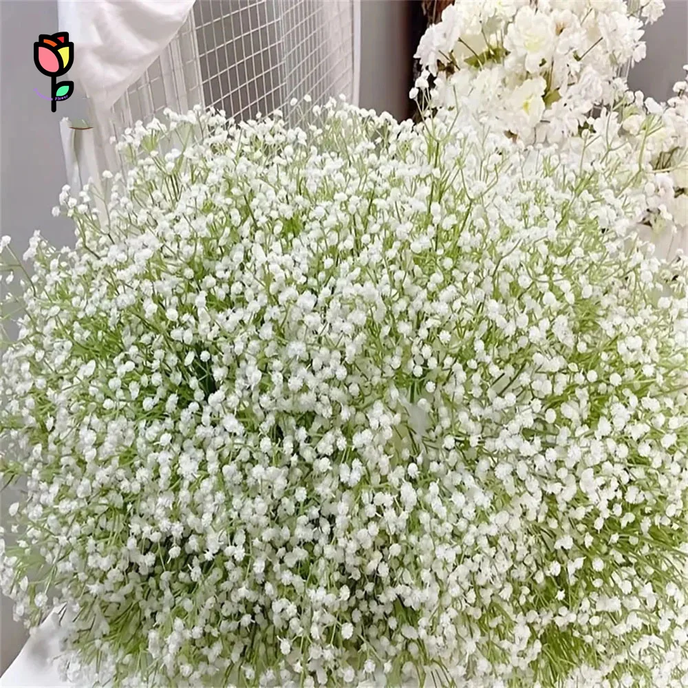 

20/30PCS Artificial Flowers Gypsophila Peony DIY Floral Bouquets Arrangement for Wedding Birthday Bridal Outdoor Home Decoration