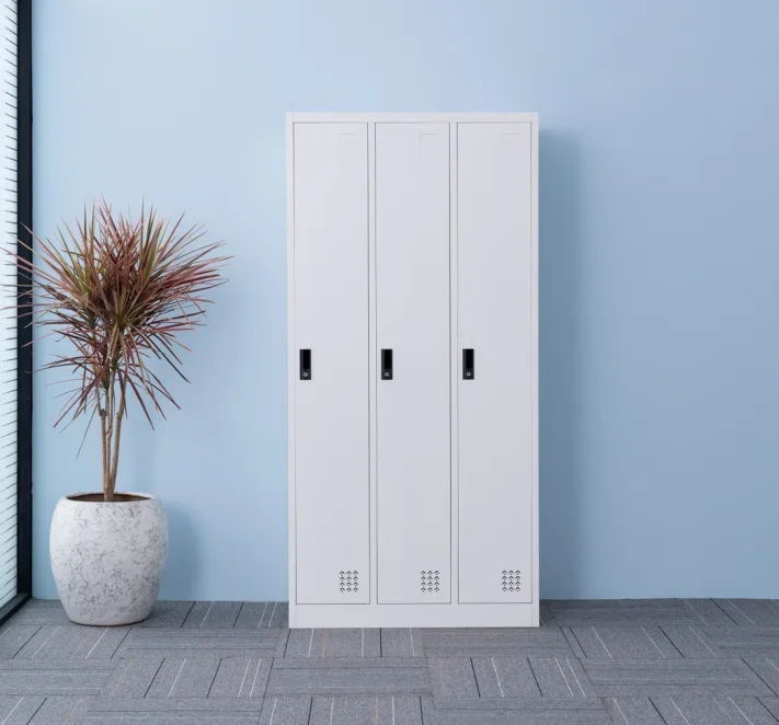 2026 Large Storage Heavy Duty Cabinet with 3-door Wardrobe for Living Room,staff Room,college,Apartment,Factory,Workshop