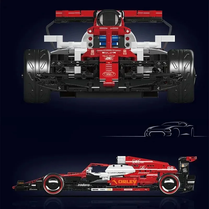 Mould King 13151 F1Racing Star Racing Genuine Building Block Toy Gift for Men Technical Super Sports Car Formula Racing Buildin