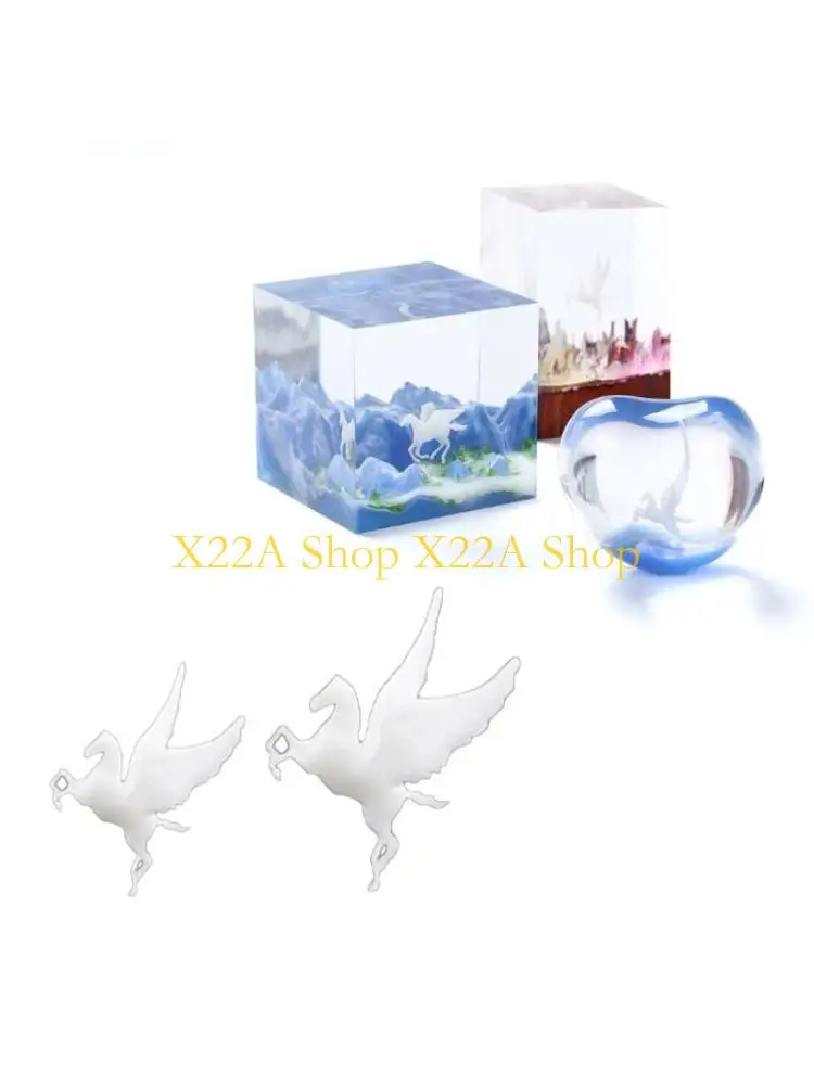 Unique DIY Resin Filling for Creative Crafts Decorations Making Silicone Moulds