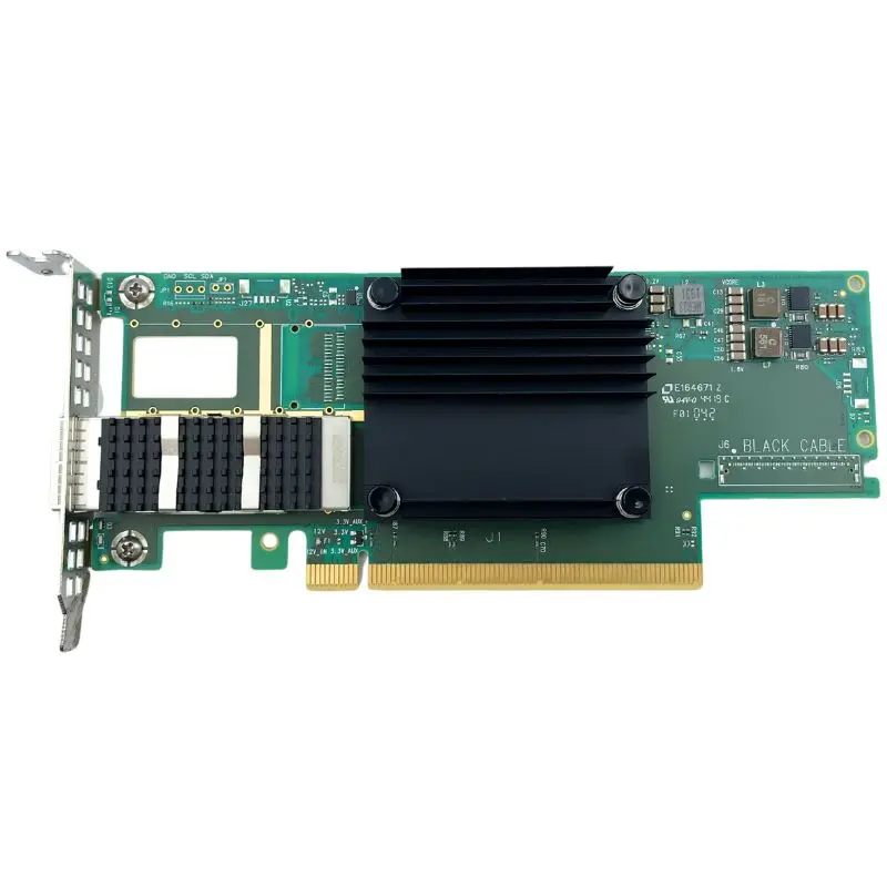 

Mellanox PCIe3.0/4.0 X16 Network Card Fiber Optical Equipment with Wireless PCI WIFI SFP Interfaces Model MCX653106A-ECAT-SP