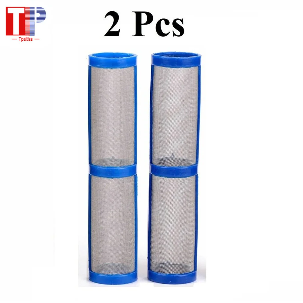 Tpaitlss 2 Pcs 100 Mesh Airless Pump Manifold Filter 246382 For 15G455 Airless Paint Sprayer 395 etc.