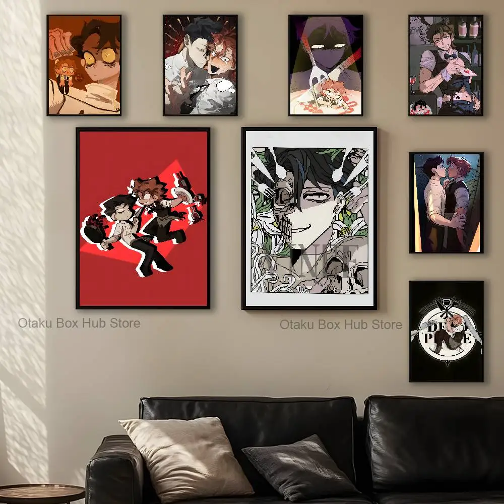 

V-Vincent R-Rody D-Dead P-PlateS Poster Prints Wall Art Painting Picture Gift Living Room Bar Restaurant Dec Sticker Large