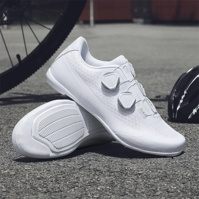

Customized Fashion Breathable Professional Rubber Racing Bicycle Cycling Sports Shoes Women's Self-locking Men's Road Cycling