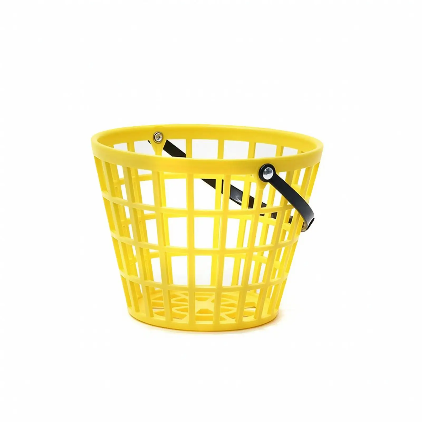 Large Golf Ball Caddy Bucket PP Plastic Open Top Design for Quick Access Practice Training Storage Tool