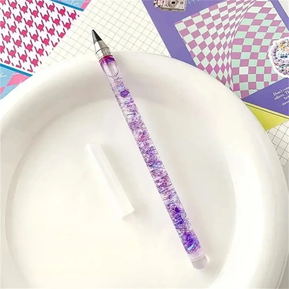 No Ink Unlimited Writing Pencil Art Sketch Technology Wind Flow Sand Pen Replacement Nibs Colorful Eternal Pen Stationery