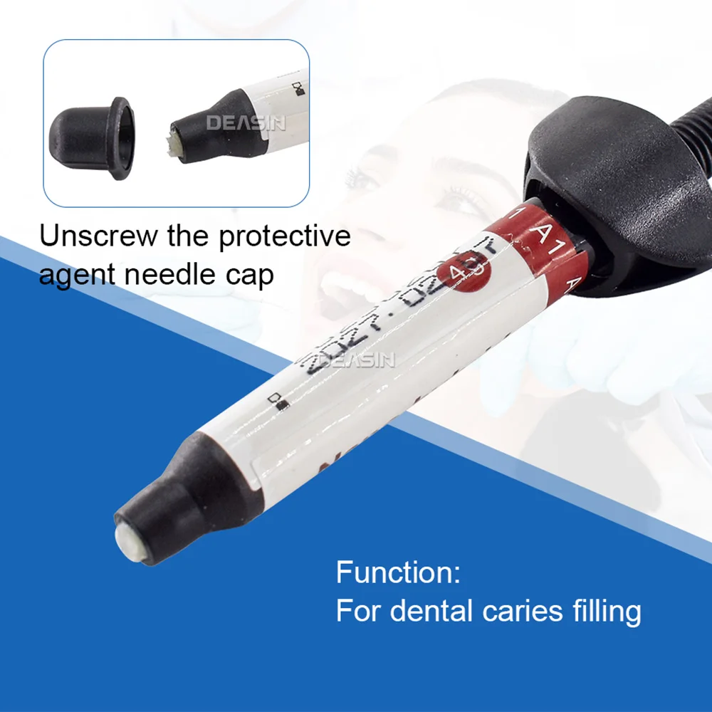 Dental Restoration Syringe Universal Color Shade Dentistry Enamel Material Aestestoration Dental Materials Available In 4 Colors