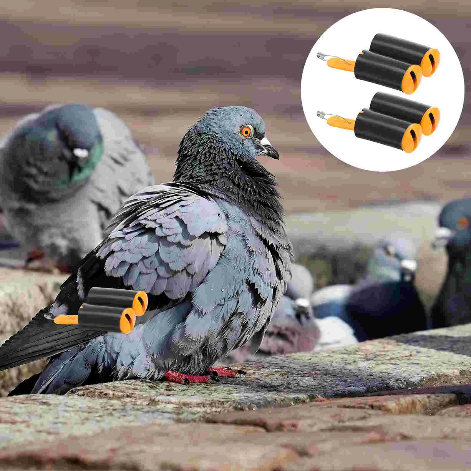 

2 Pcs Dog Whistles Dove Training Pigeon Tail Exercising Steel Ultrasonic