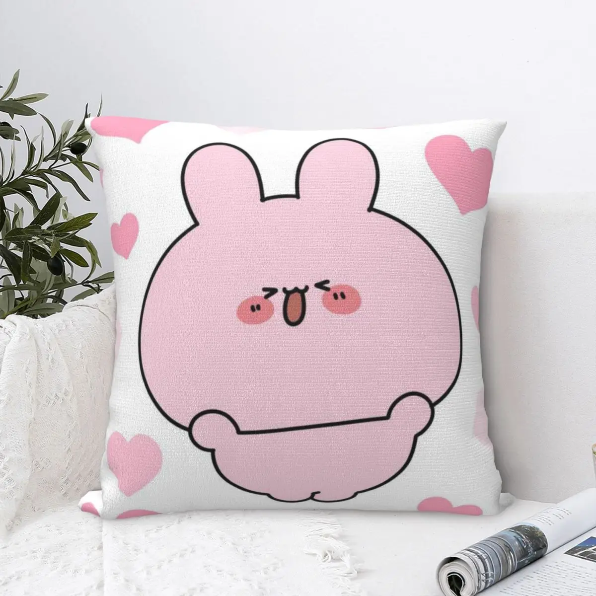 Decorative Pillow Covers Asamimichan And Anemimi Stuff Bedroom Throw Pillow Case Cover Square Multi Size Drop Shipping