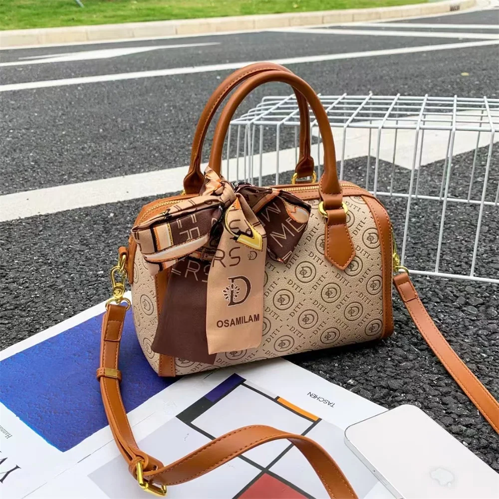 Top Designer Luxury Bag New Genuine Leather Handbags For Lady Trendy Fashion Purse Cross-body Handle Bag