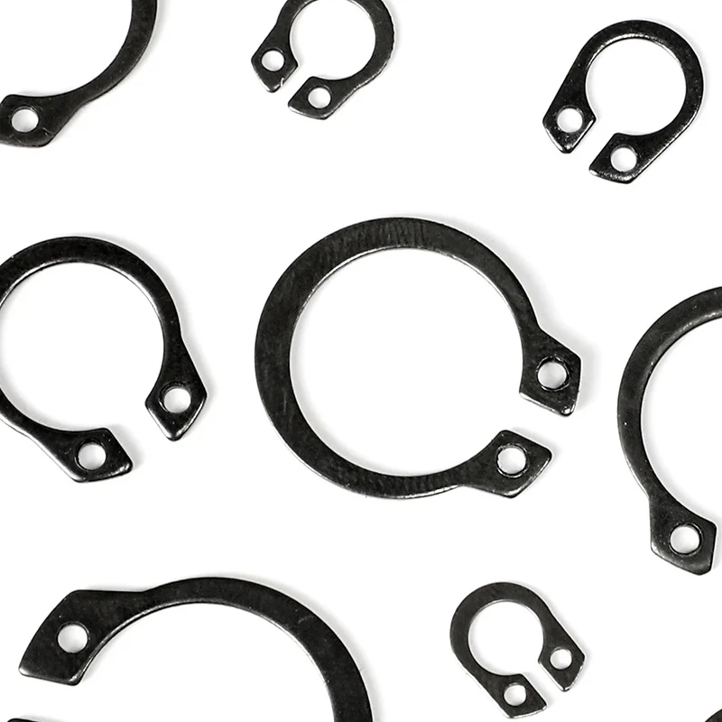

380Pcs External Retaining Ring Washer Set C-Type Snap Rings Spring Washers M3-M25 High Speed Steel Circlip Assortment Kit Boxed