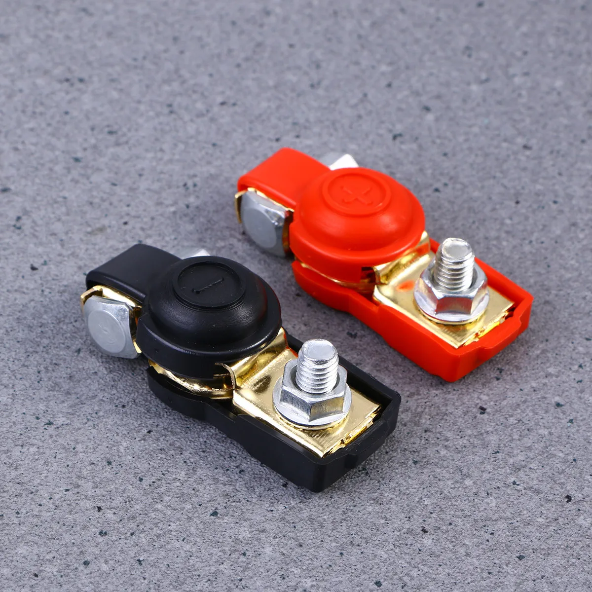 

Universal Copper Terminal Clamp Pair for Car Boat Van 6V 12V Positive Negative Lead Free Size Adjustable Corrosion