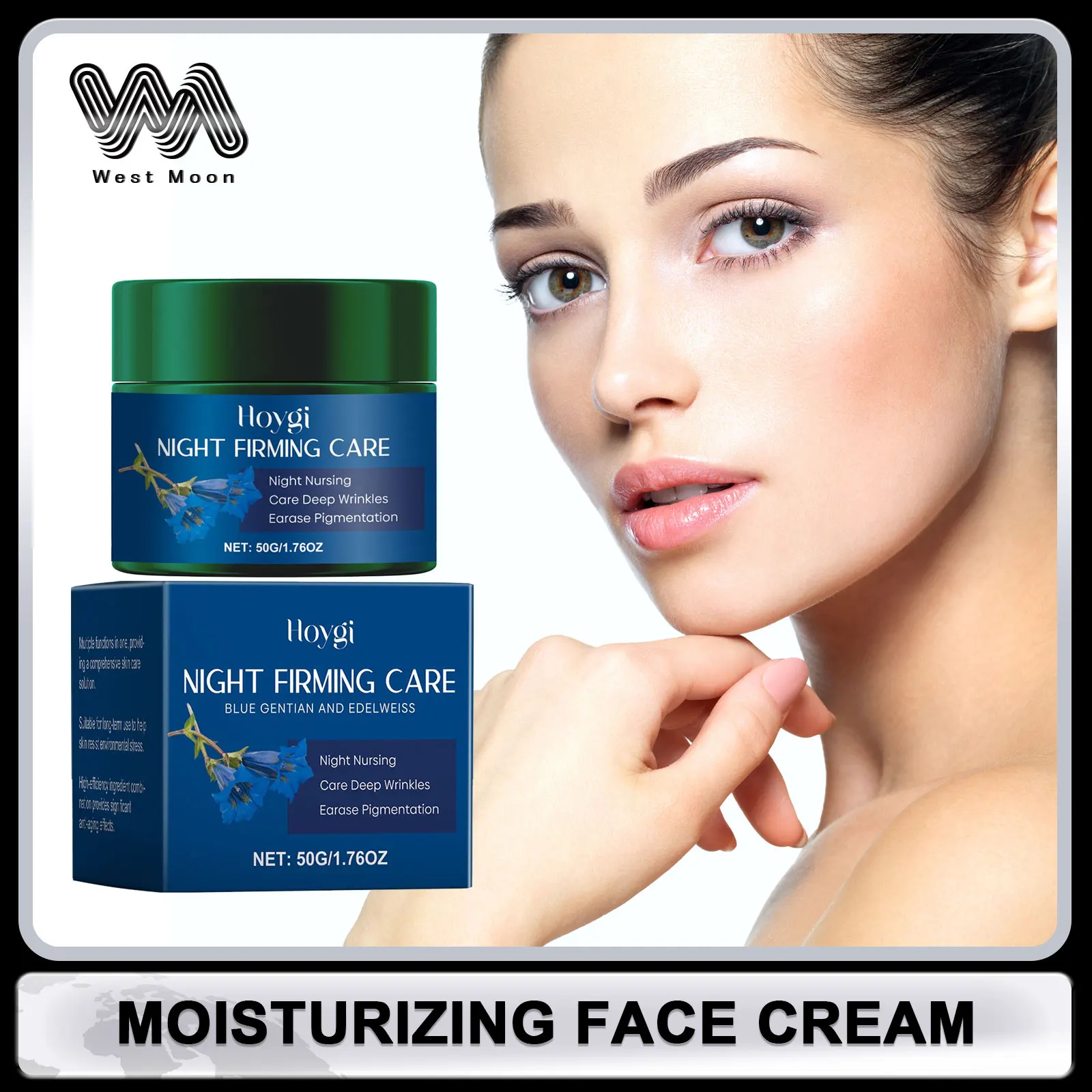 

Firming Cream for Face Anti Sagging Fade Fine Lines Smoothing Rejuvenation Night Cream Skin Barrier Repair Nourishing Face Care