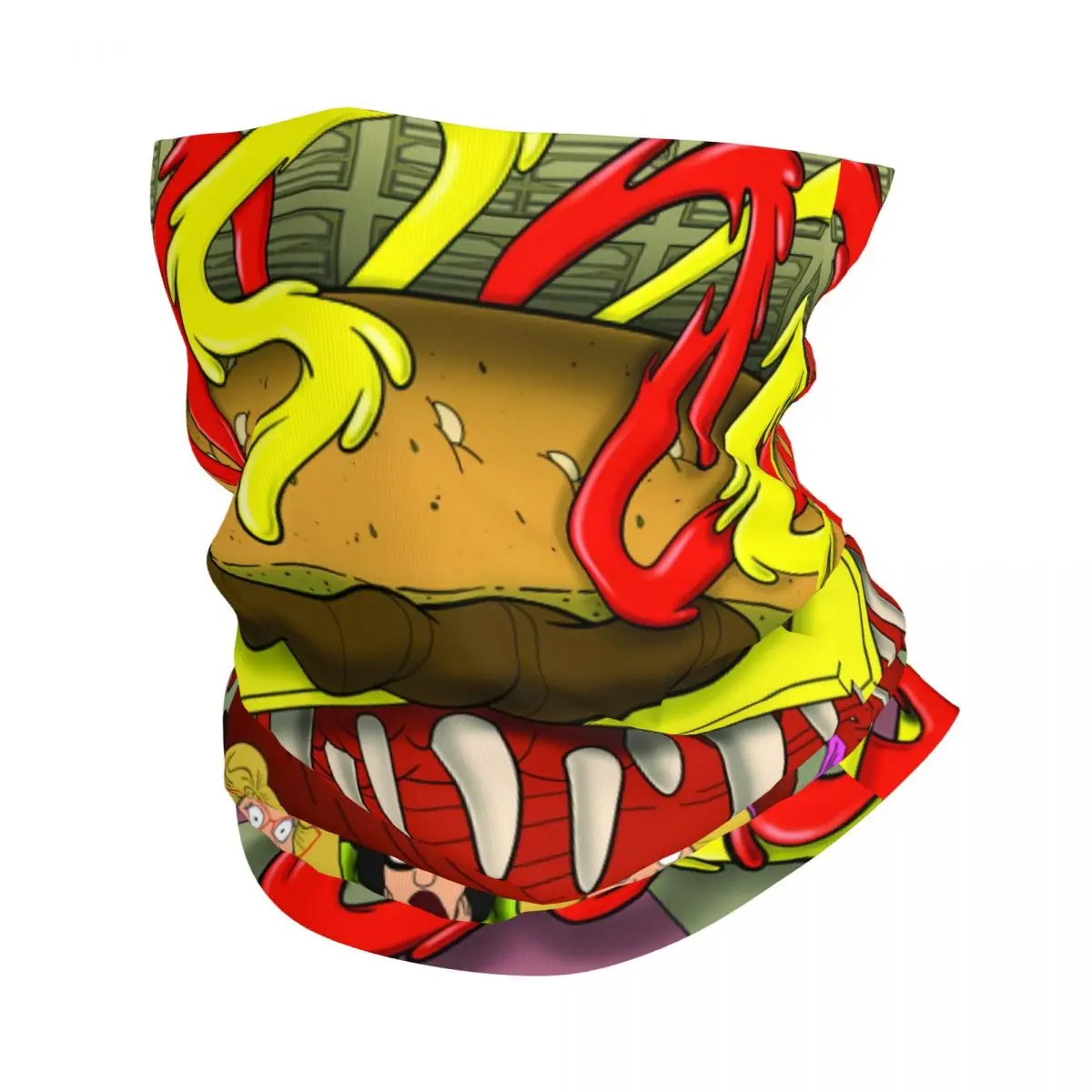 

Бандана на заказ Bob's Burgers, американская анимация, гетры для шеи, защита от ультрафиолета, шарф для лица, женская и мужская повязка на голову, трубка, Балаклава