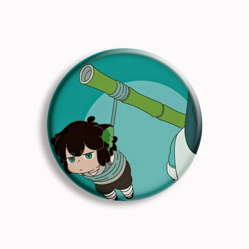 Pin de botón suave de Anime The l-legend of Hei, broche creativo de dibujos animados de gato negro, insignia linda, accesorios de bolso, decoración, regalos de colección para fanáticos