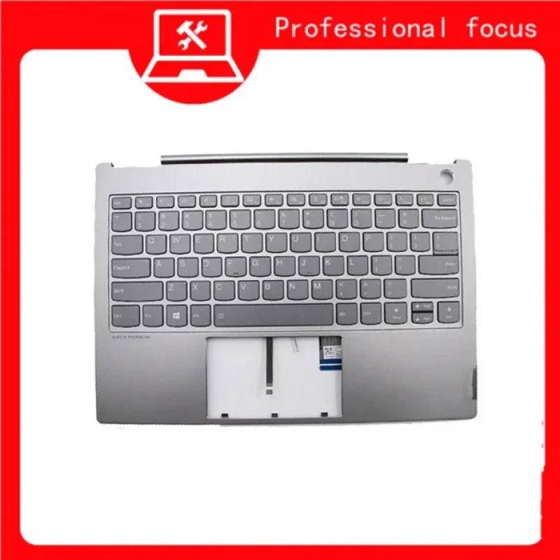 with US Backlight Keyboard For Lenovo ThinkBook 13s-IWL Laptops - Type 20R9 - Model 20R9006XID C shell palm support keyboard