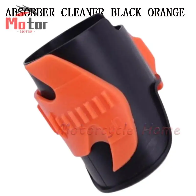Motorcycle black orange front shock cleaner universal replacement maintenance parts