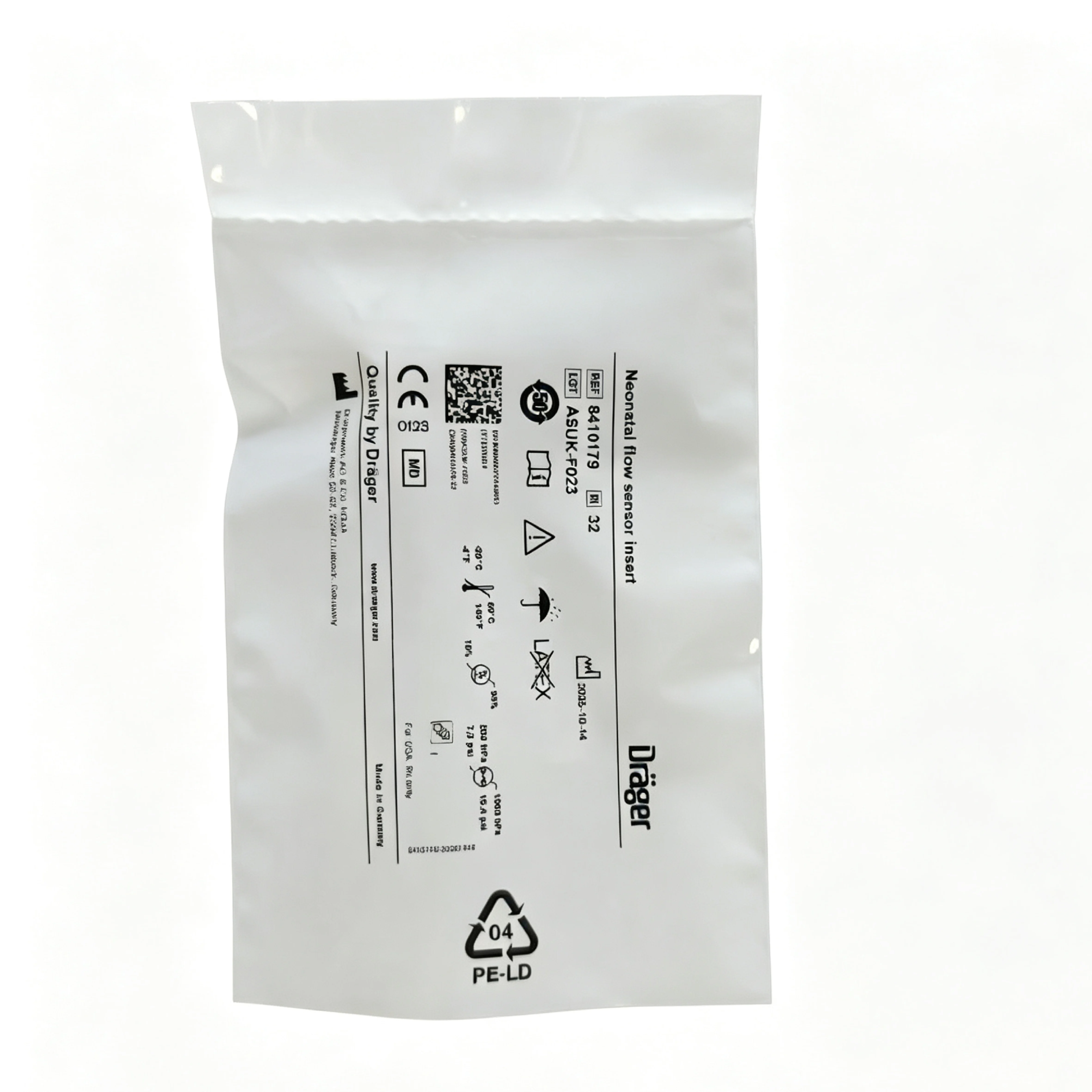8410179 inspert for neonatal flow sensor of babylog 8000,Evita drager vent