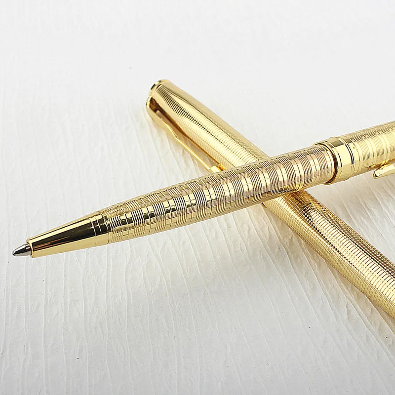 Luxury Quality 5017 Golden Senior Gift Pens Student School Business Office Ballpoint Pens New