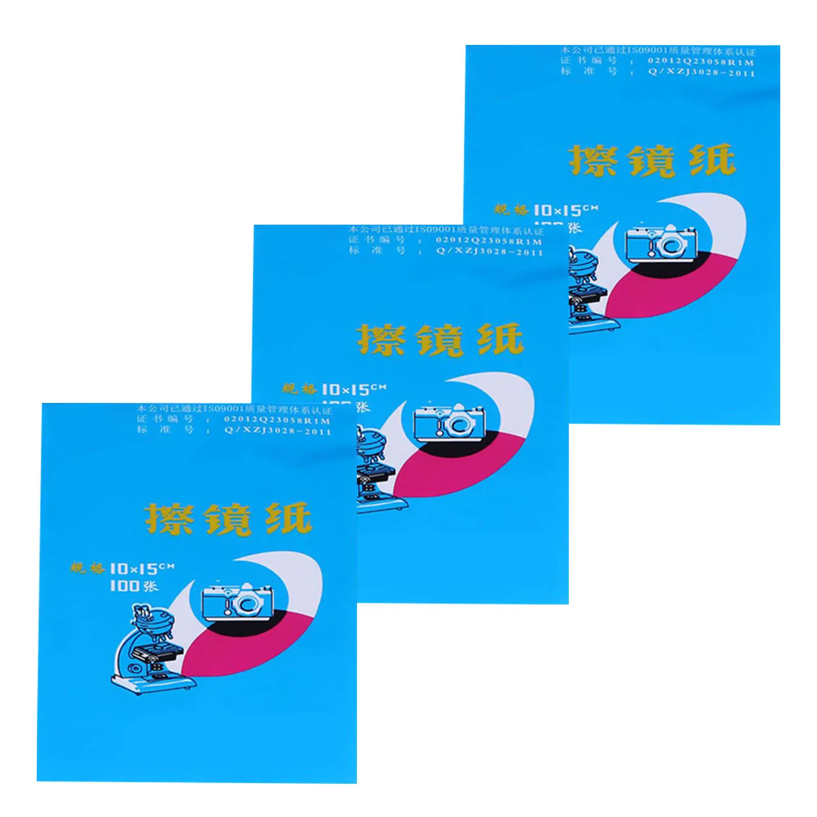 300Pcs Cleaning Microscope Paper Ultrasoft Lightweight Compact Lens Wipe Tissue for Microscope Camera Binoculars Optical Lens