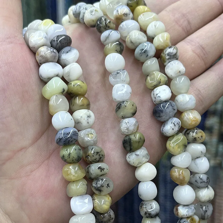

Natural Tree Opal Crystal Irregular Shape Stone Loose Bead For Jewelry Making DIY Necklace Bracelet Accessory15''6-10mm