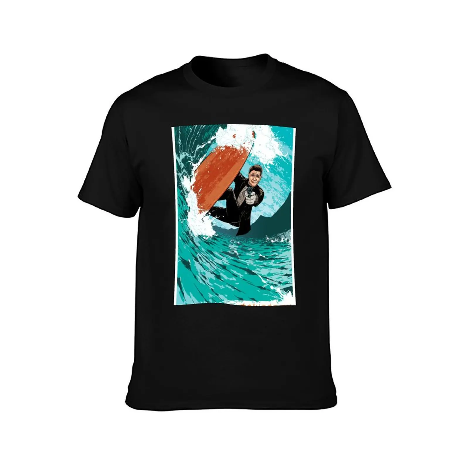 Point Break poster drawn by Sean McArdle T-Shirt Classic Graphic Short Sleeve Top