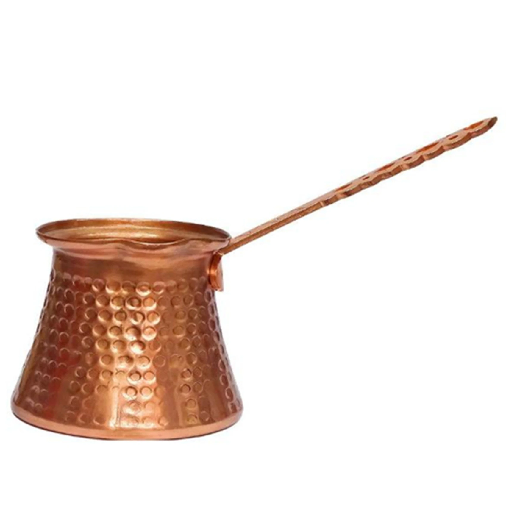 TFTP-2X Turk Turkish Coffee Pot Coffee Turk Turkish Copper Coffee Maker For Turk Cezve Cafeteria Metal Handle Cevze