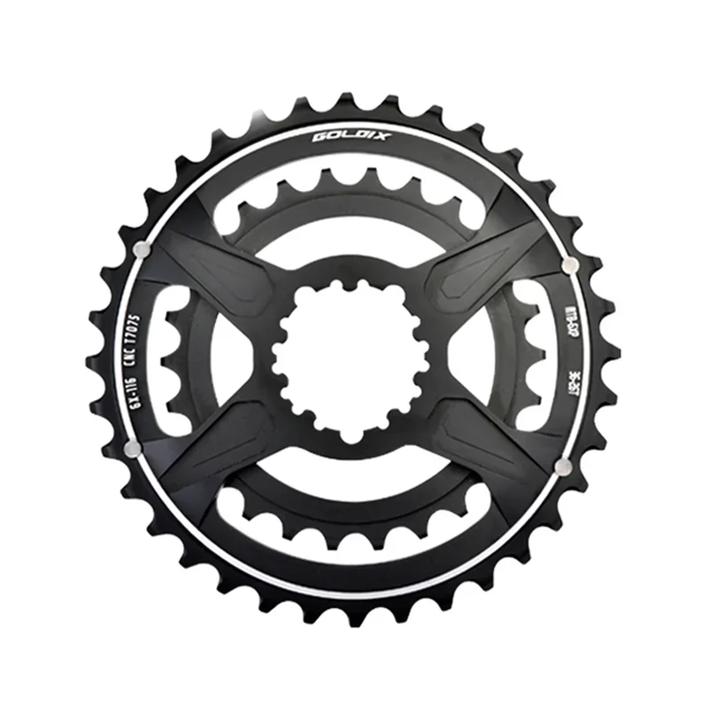 GOLDIX Chainring 30T/32T/34T/36T/38T Mtb Crown Offset 0mm/3mm/6mm Bicycle Chainwheel for Sram 11/12S NX XX XO 11