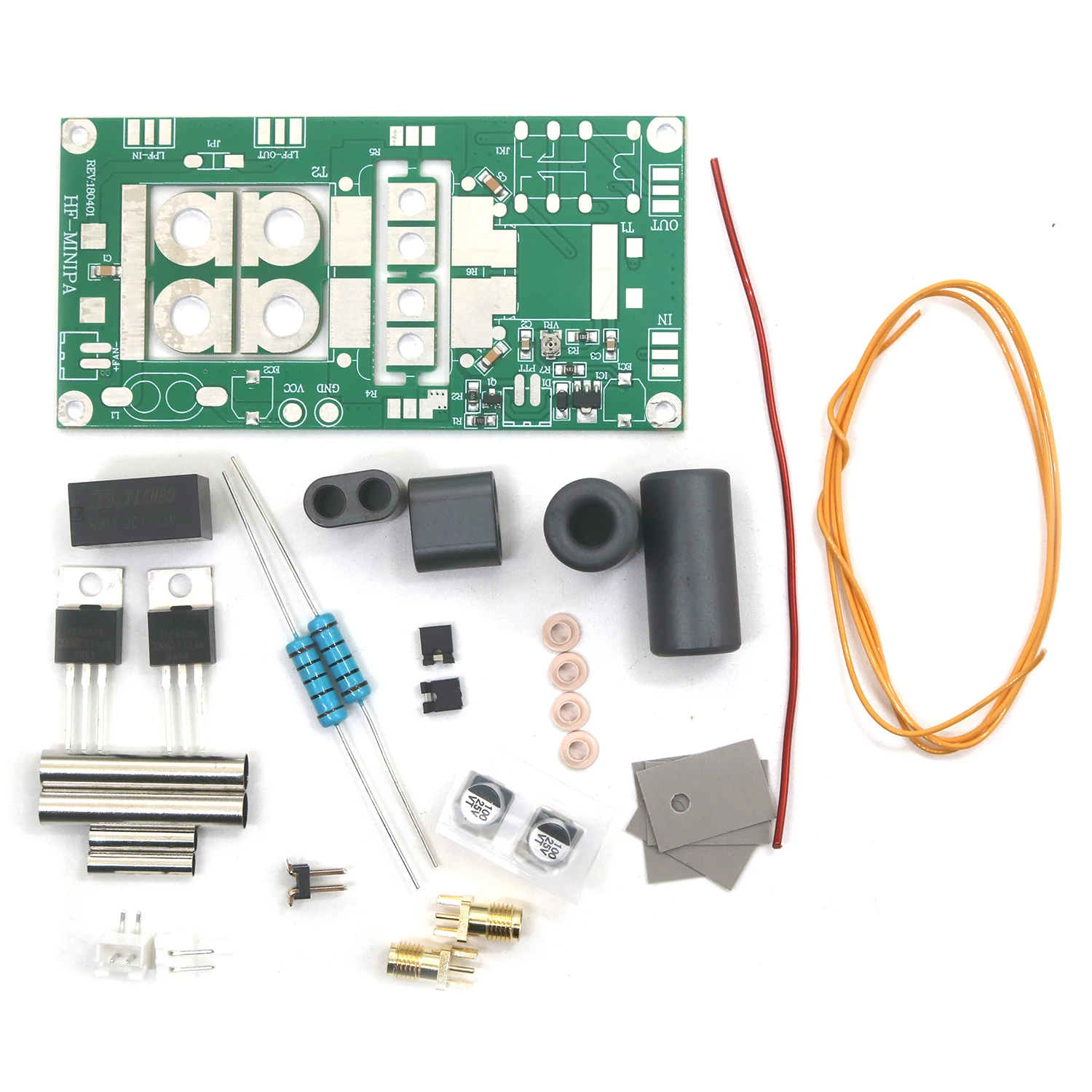 Imagem -06 - Kits de Amplificador de Potência rf para Yaesu 3.530mhz 70w Shortwave Ssb am cw fm Estação de Rádio Ft817 Kx3 Estação de Rádio