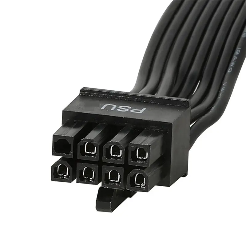 Exquisite-2X 8 Pin PSU To Dual 6+2 Pin PCIE Power Cable For Thermaltake, Male To Male GPU Cable For ARESGAME Modular Power Suppl