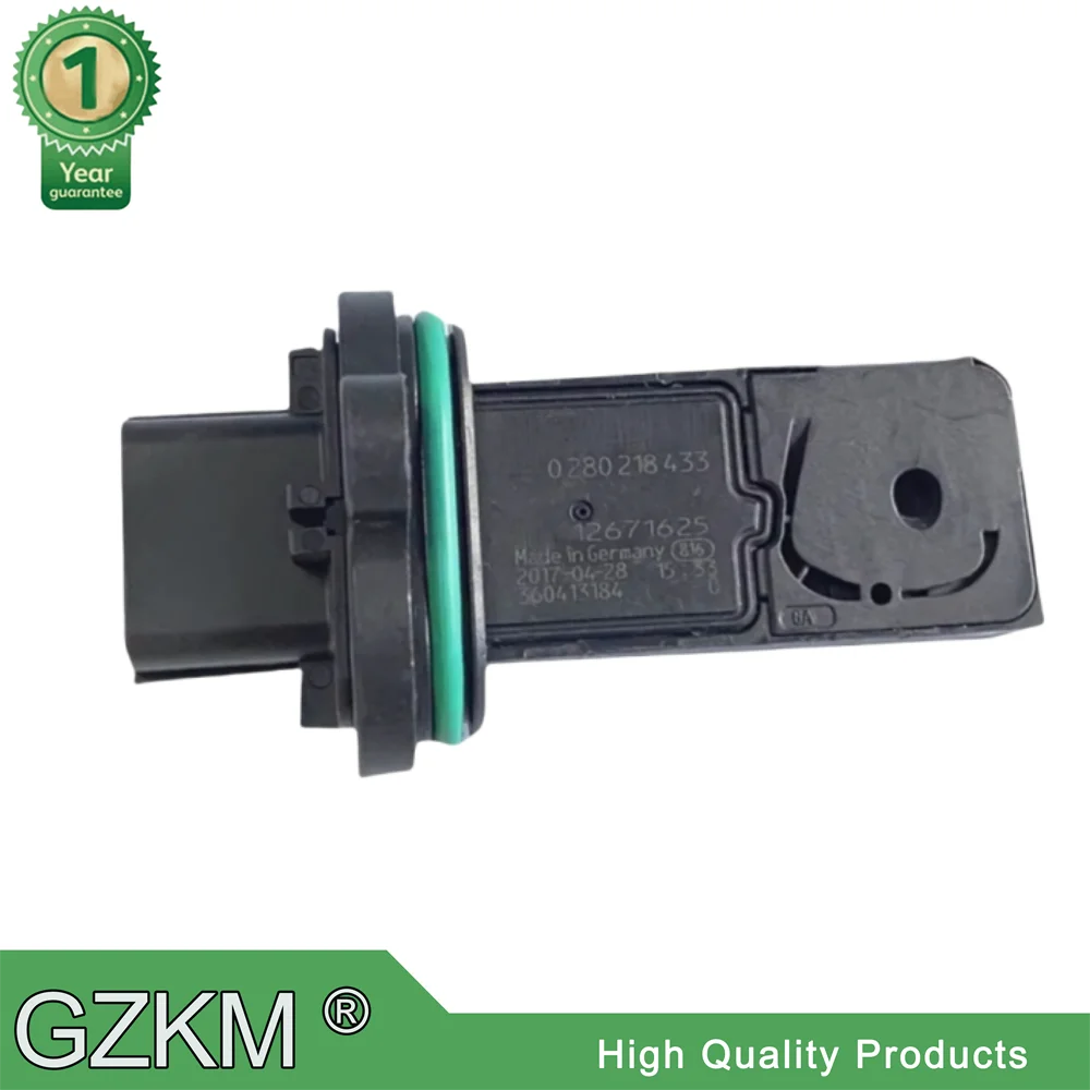 Mass Air Flow MAF Sensor Meter OEM 0280218433 02802-18433 For Opel Vauxhall ASTRA K 1.4i 74 KW