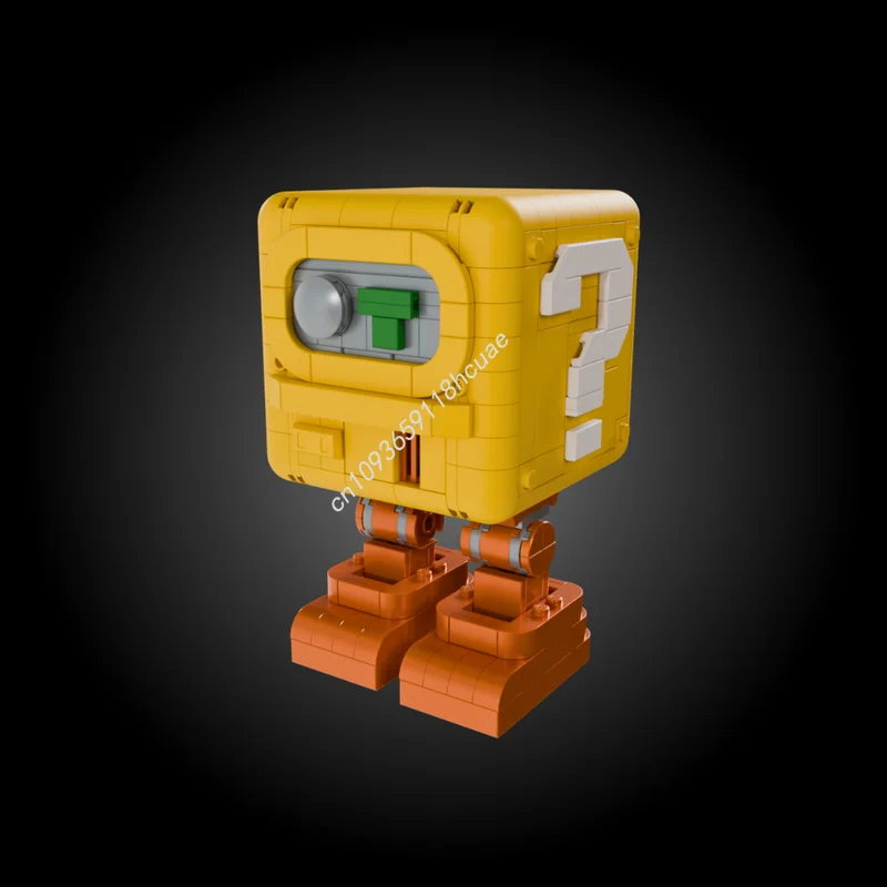 457 قطعة ستار باتل MOC وحدات سؤال كتلة غونك Droid اللبنات لتقوم بها بنفسك التفاعلية Droid تمثال لعبة تعليمية الإبداعية