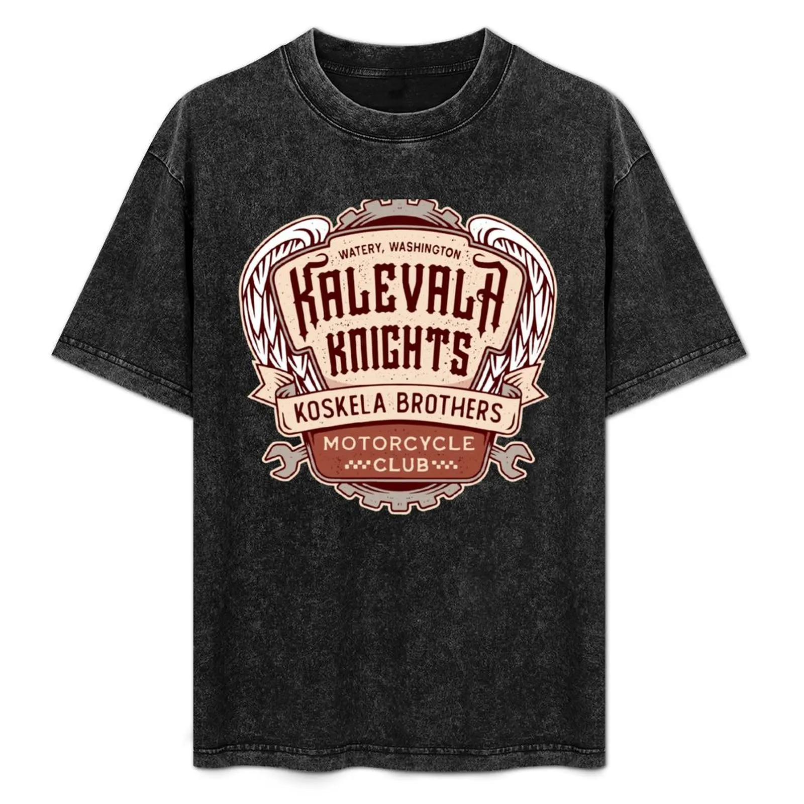 

Watery Kalevala Knights Emblem T-Shirt